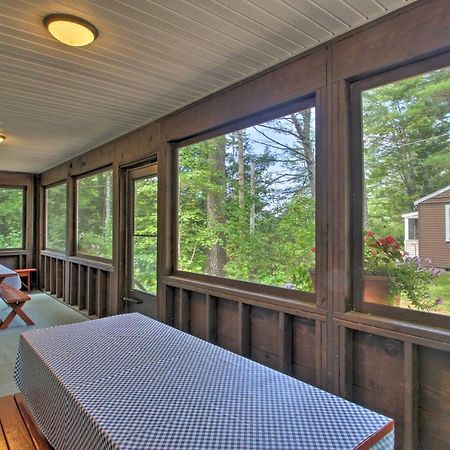 Family Cabin With Beach Access On Panther Pond Raymond Exteriör bild