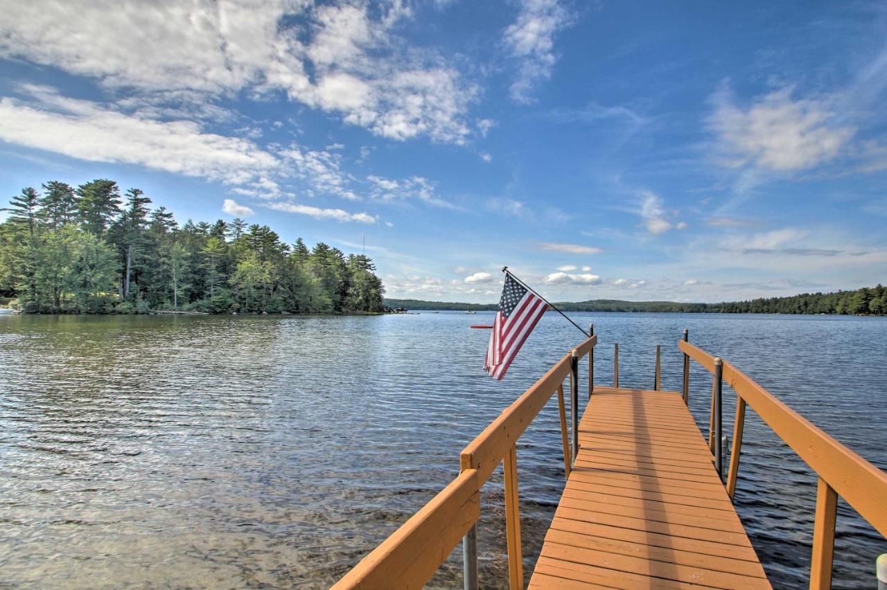Family Cabin With Beach Access On Panther Pond Raymond Exteriör bild