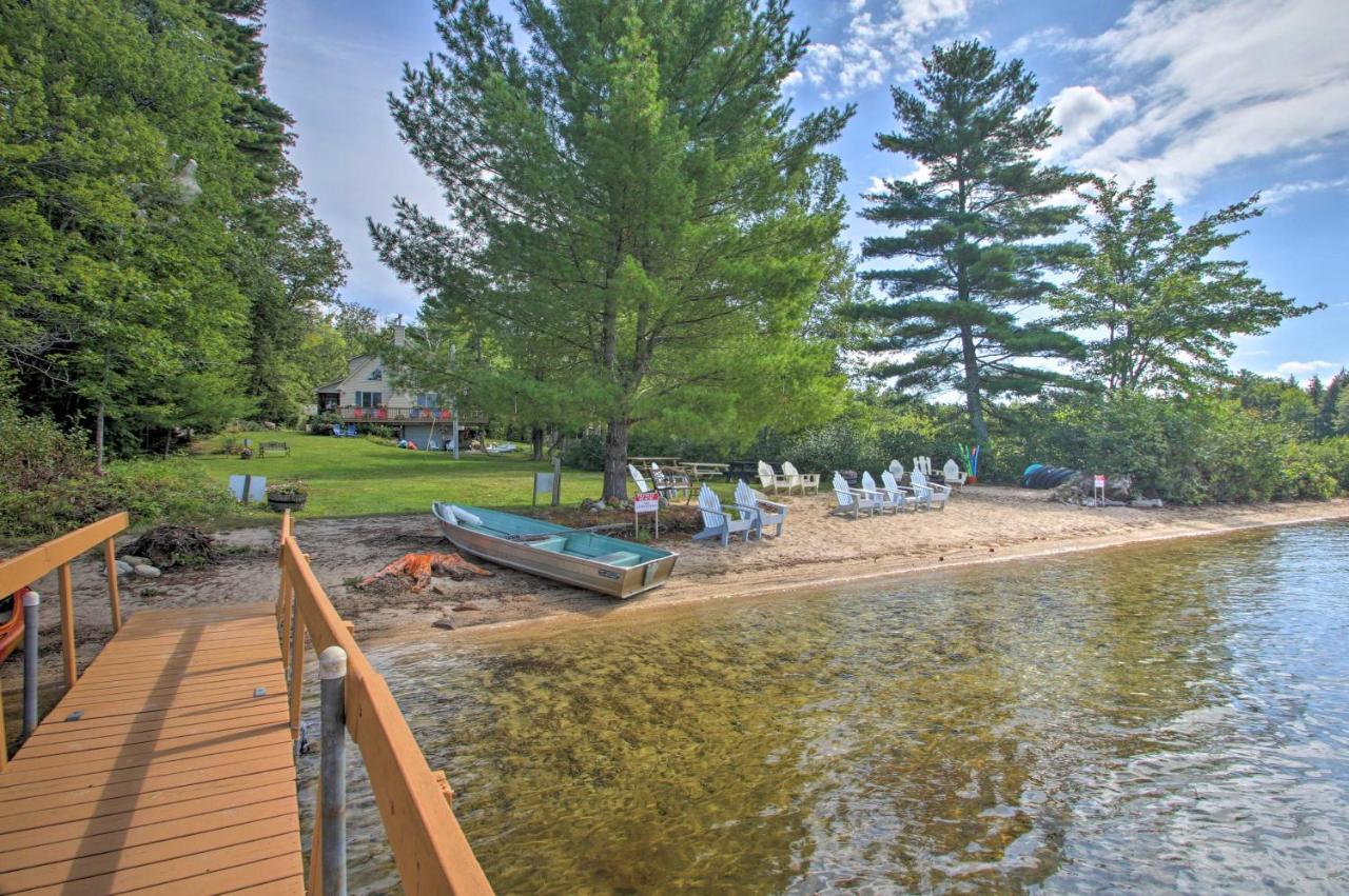 Family Cabin With Beach Access On Panther Pond Raymond Exteriör bild