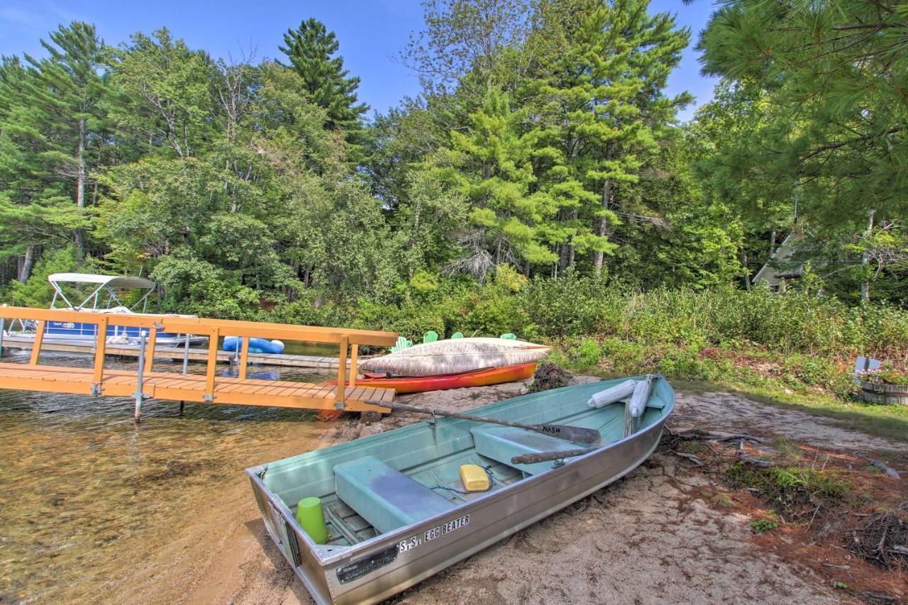 Family Cabin With Beach Access On Panther Pond Raymond Exteriör bild