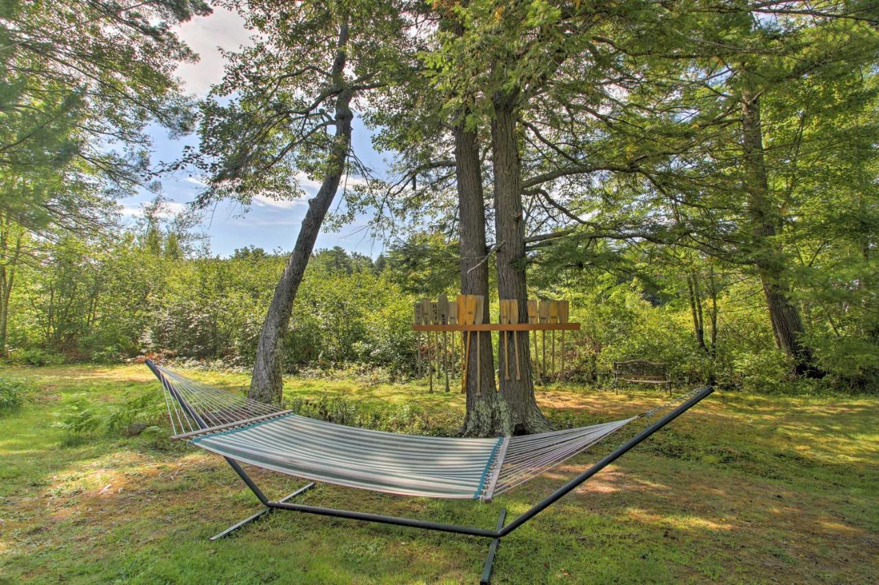Family Cabin With Beach Access On Panther Pond Raymond Exteriör bild